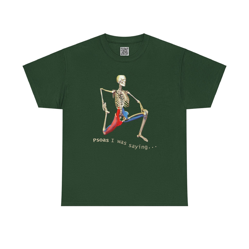 Customizable Psoas I was saying Unisex Heavy Cotton Tee