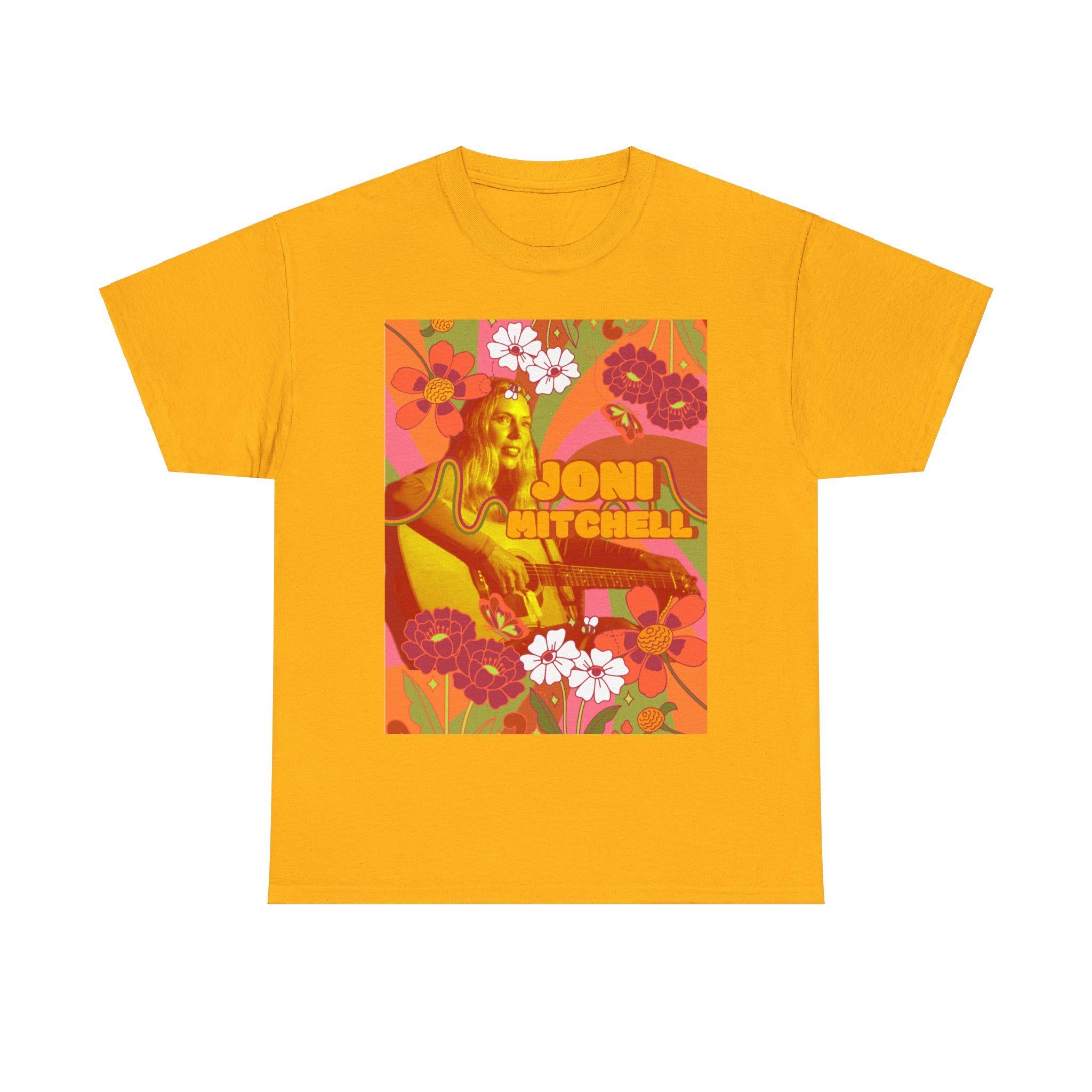Groovy Joni Mitchell Band Tee