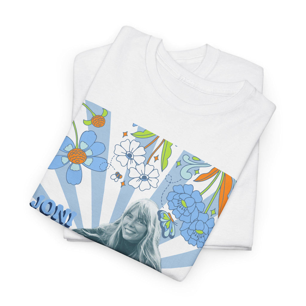 Blue Joni Mitchell Band Tee