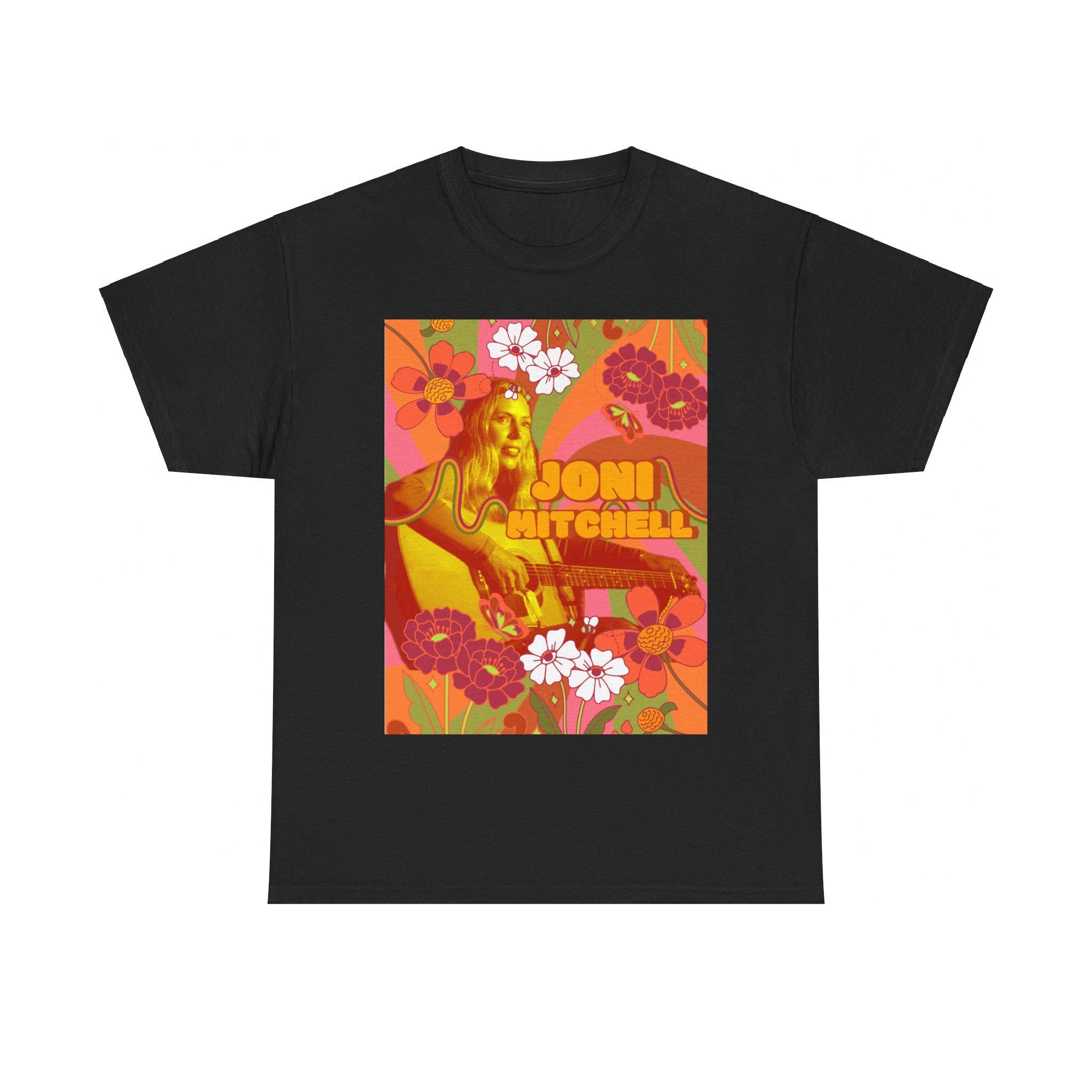 Groovy Joni Mitchell Band Tee