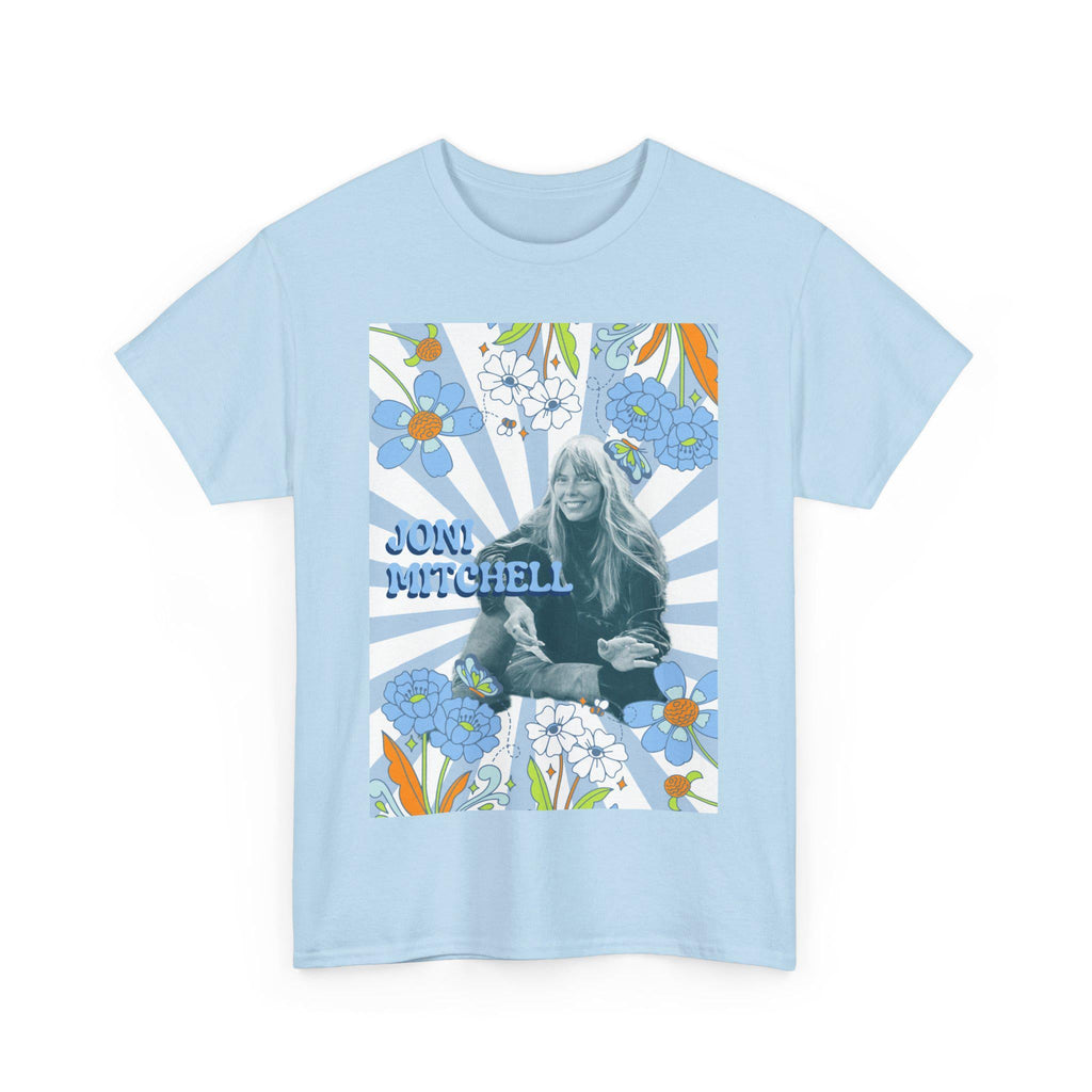 Blue Joni Mitchell Band Tee