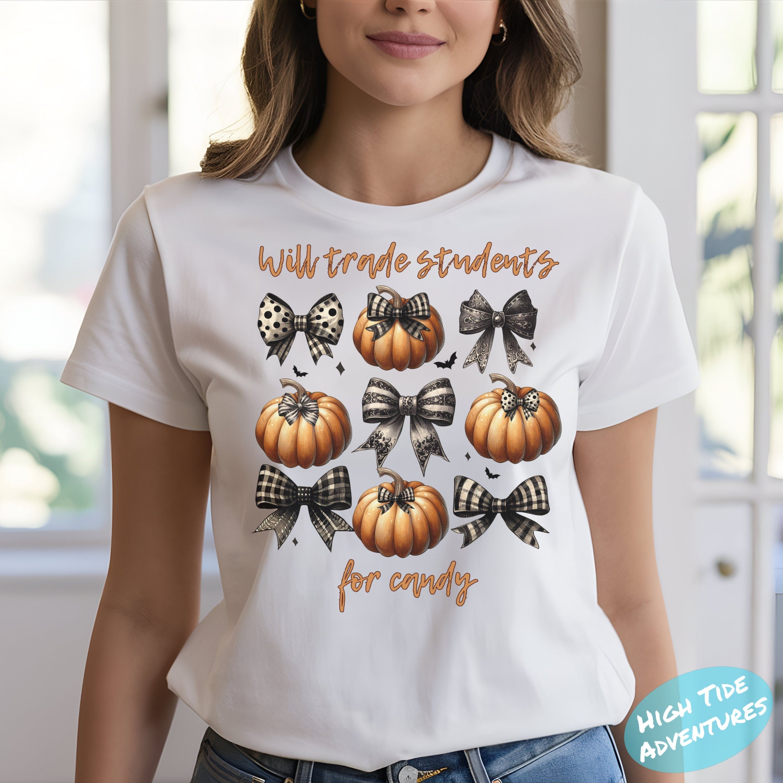 Comfort Teacher Halloween Shirt, Halloween Teacher Shirt, Trick or Teach Shirt, Spooky Teacher T-shirt, Ghost Teacher Pumpkin Shirt, Trendy