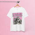 Wicked Cattitude T-Shirt | Cat Halloween Shirt, Cute Halloween Shirt, Spooky Season Tee, Pastel Goth, Funny Cat Shirt, Trick or Treat Shirt