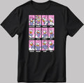 Daisy Moods Short Sleeve White-Black Men's / Women's T Shirt C557