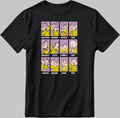 Dopey Moods Short Sleeve White-Black Men's / Women's T Shirt C558