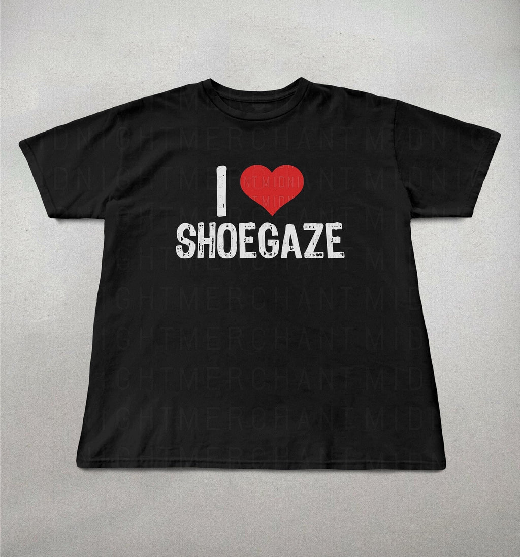 I love shoegaze shirt, Unisex cotton shirts, Shoegaze shirt, Gifts for shoegaze fans, trendy shirts, shoegaze graphic tee, music tee