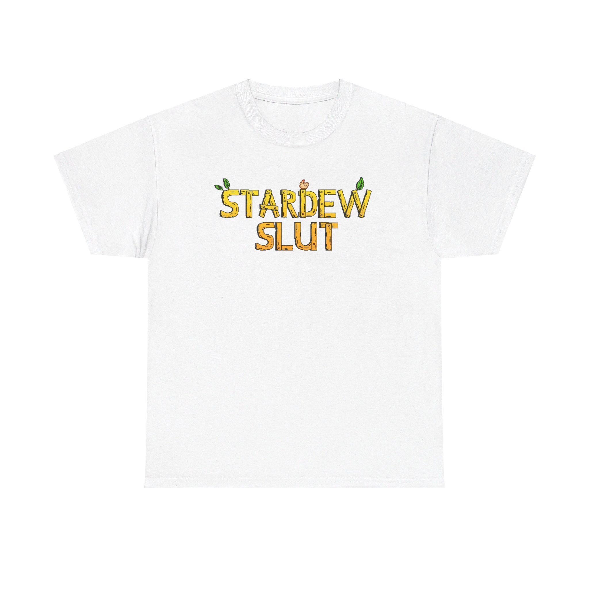Stardew Slut - Funny stardew inspired T-Shirt - Unisex Heavy Cotton Tee