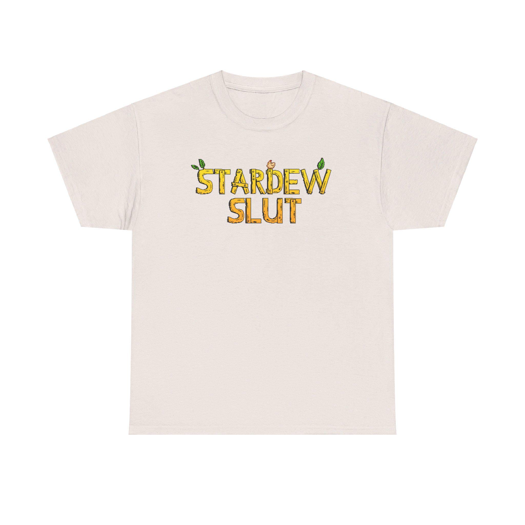 Stardew Slut - Funny stardew inspired T-Shirt - Unisex Heavy Cotton Tee