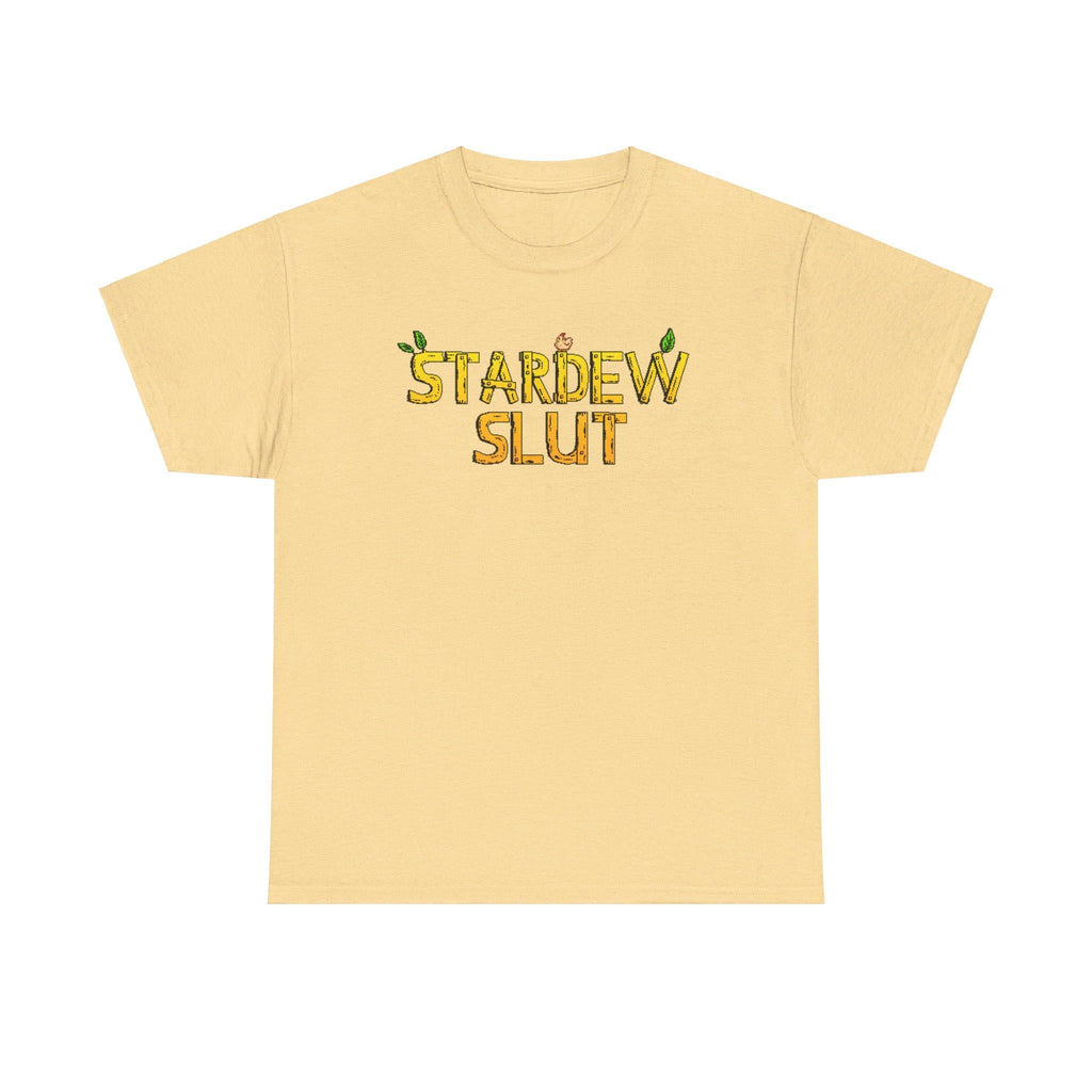 Stardew Slut - Funny stardew inspired T-Shirt - Unisex Heavy Cotton Tee