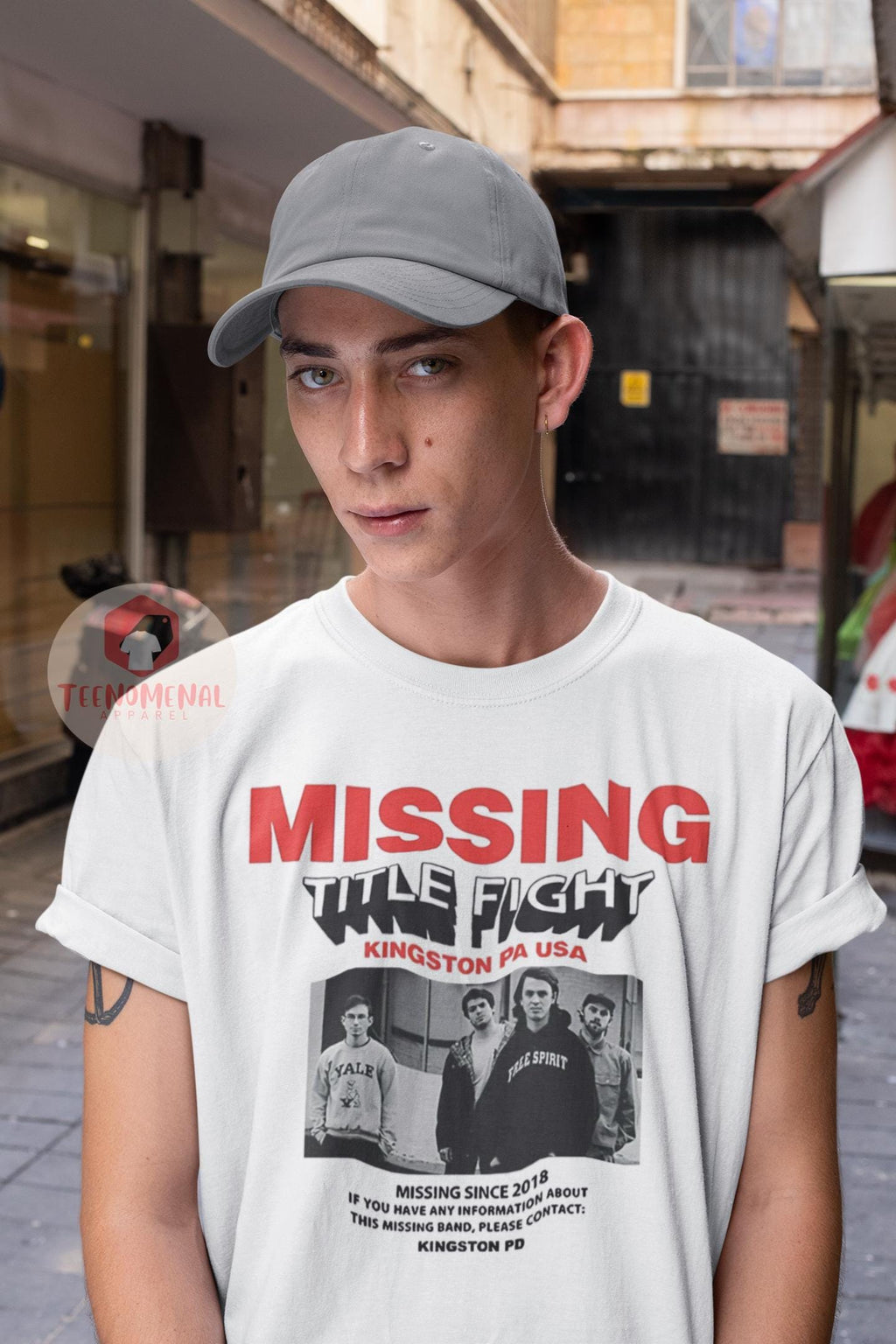 Title Fight Unisex T-Shirt - Indie Music Band Merch - Title Fight Missing Tee - Gift for Rock Music Fans