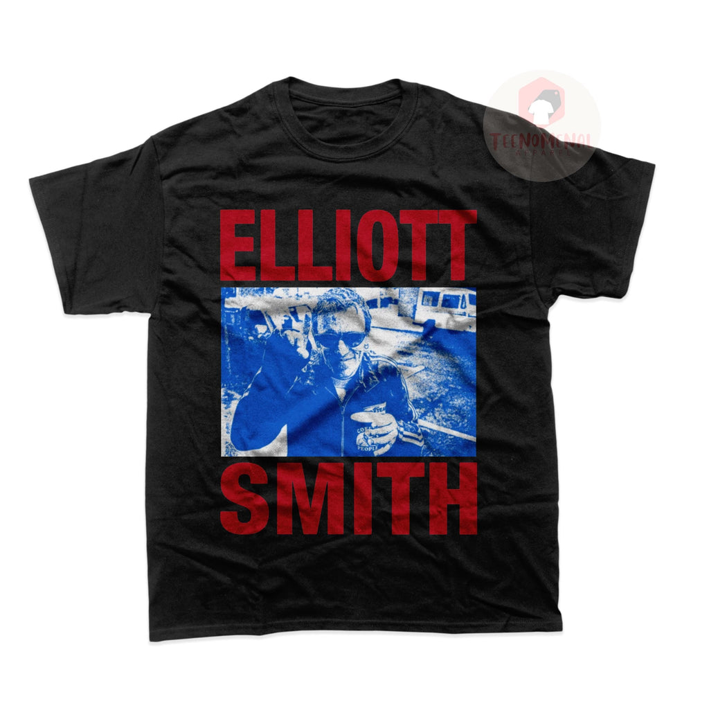 Elliott Smith Unisex T-Shirt - Indie Music Graphic Tee - Heatmiser Merch - Gift for Elliott Smith Fans - Roman Candle Album