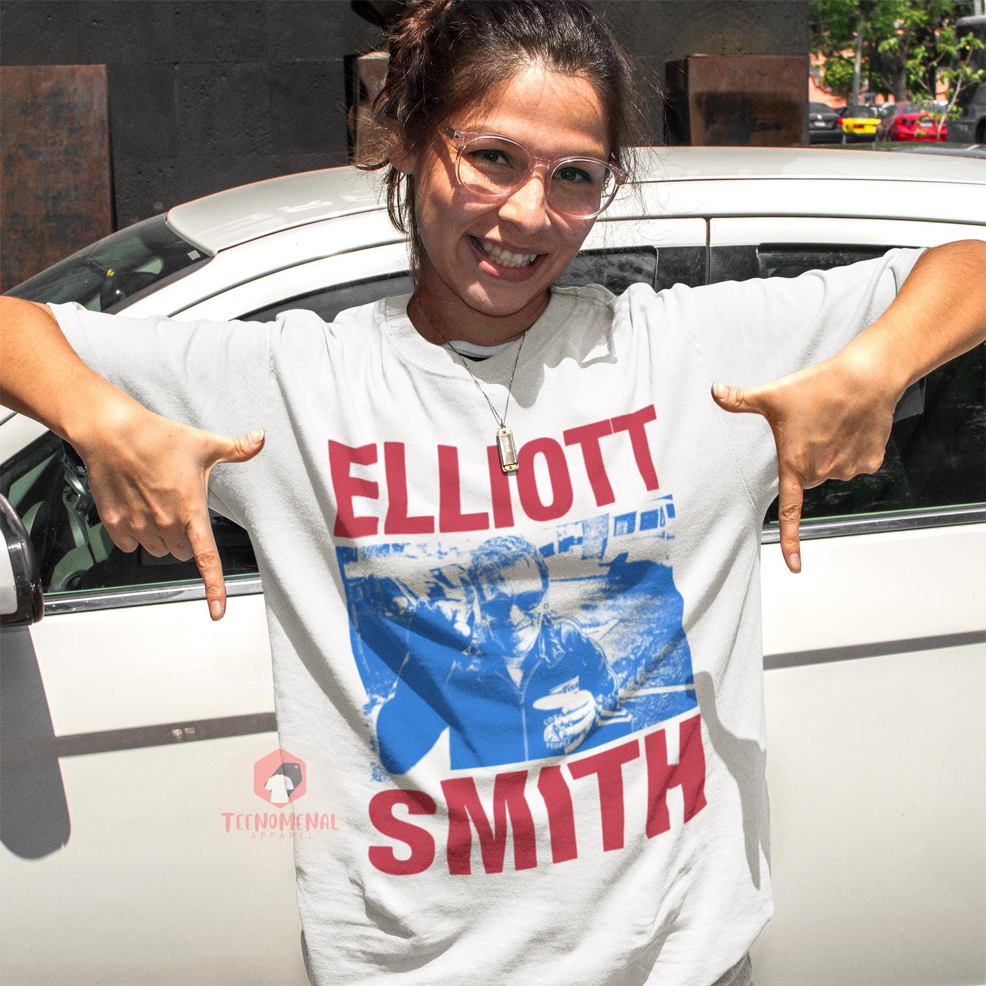Elliott Smith Unisex T-Shirt - Indie Music Graphic Tee - Heatmiser Merch - Gift for Elliott Smith Fans - Roman Candle Album
