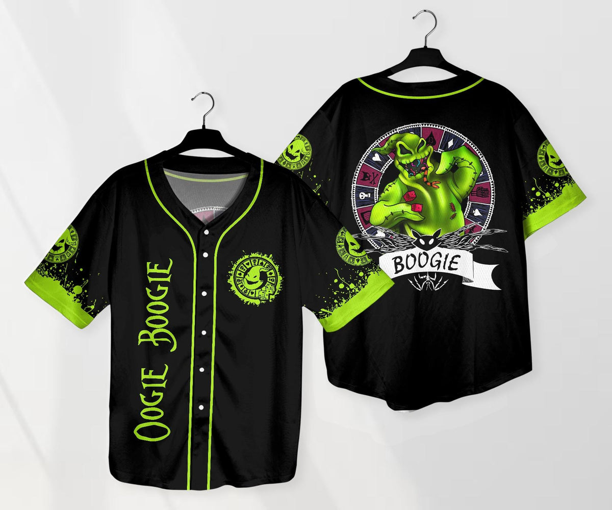 Nightmare Before Baseball Jersey Monster Baseball Jersey Halloween Jersey Shirt Horror Character Baseball Shirt Gifts