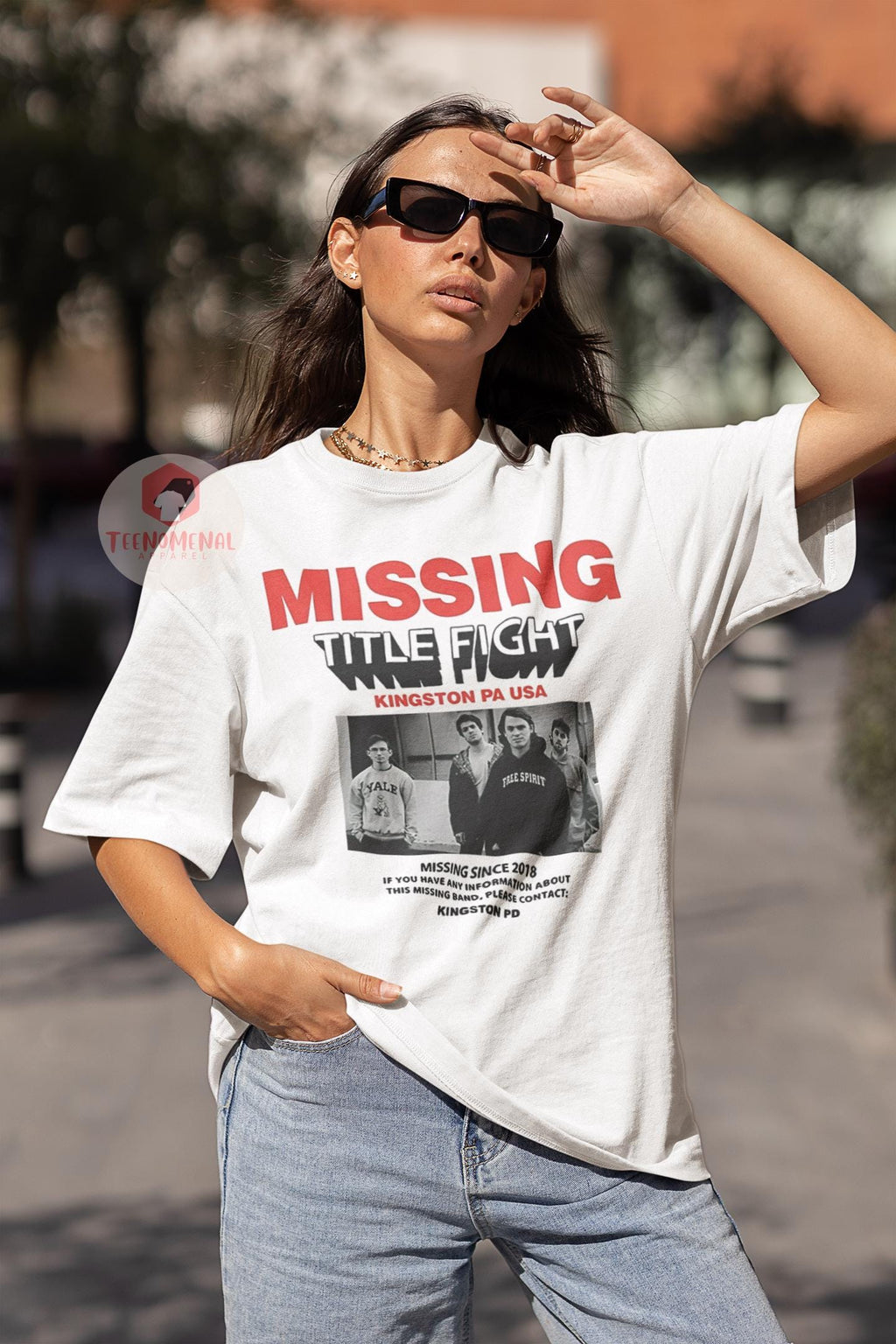 Title Fight Unisex T-Shirt - Indie Music Band Merch - Title Fight Missing Tee - Gift for Rock Music Fans