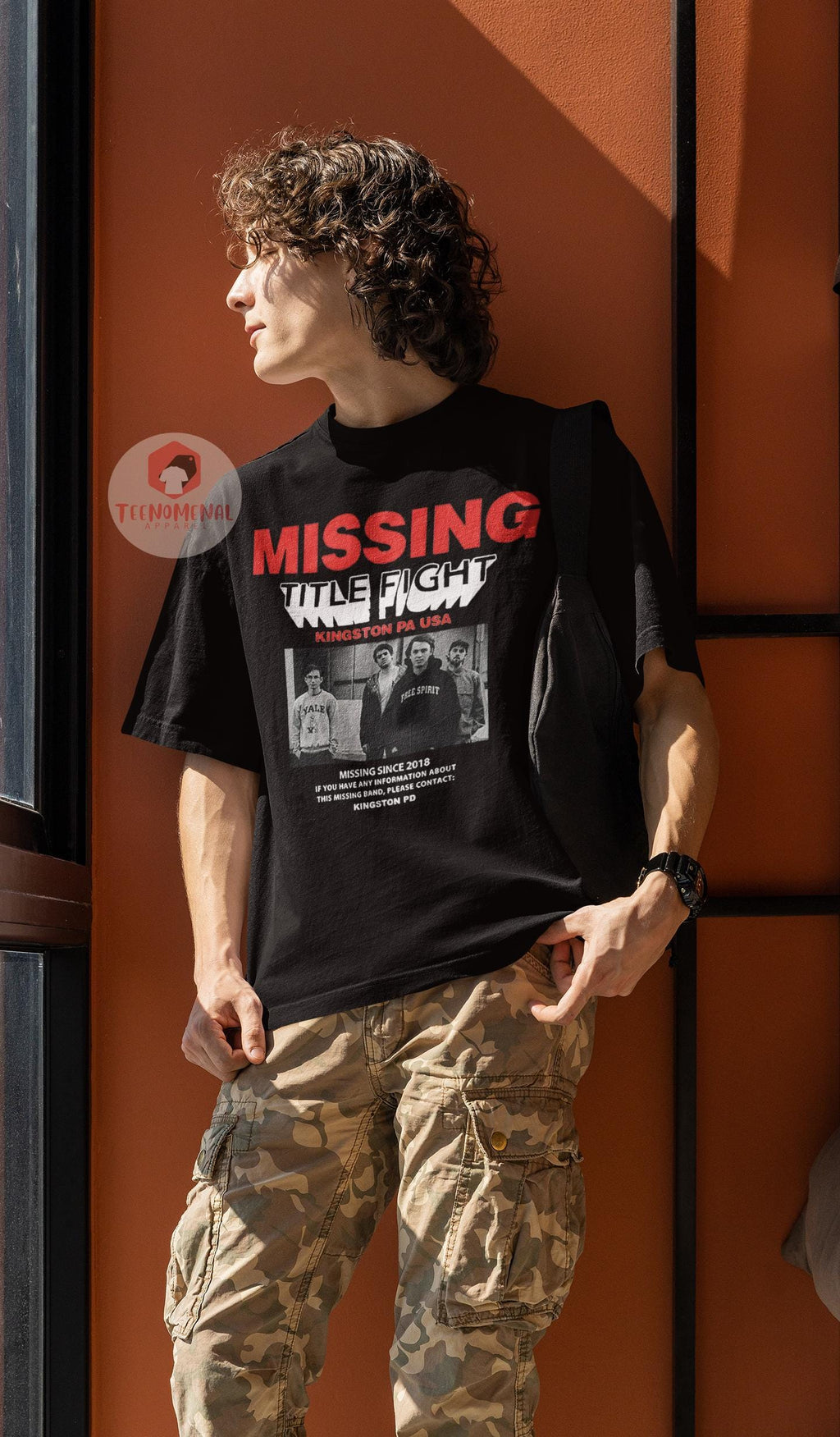 Title Fight Unisex T-Shirt - Indie Music Band Merch - Title Fight Missing Tee - Gift for Rock Music Fans