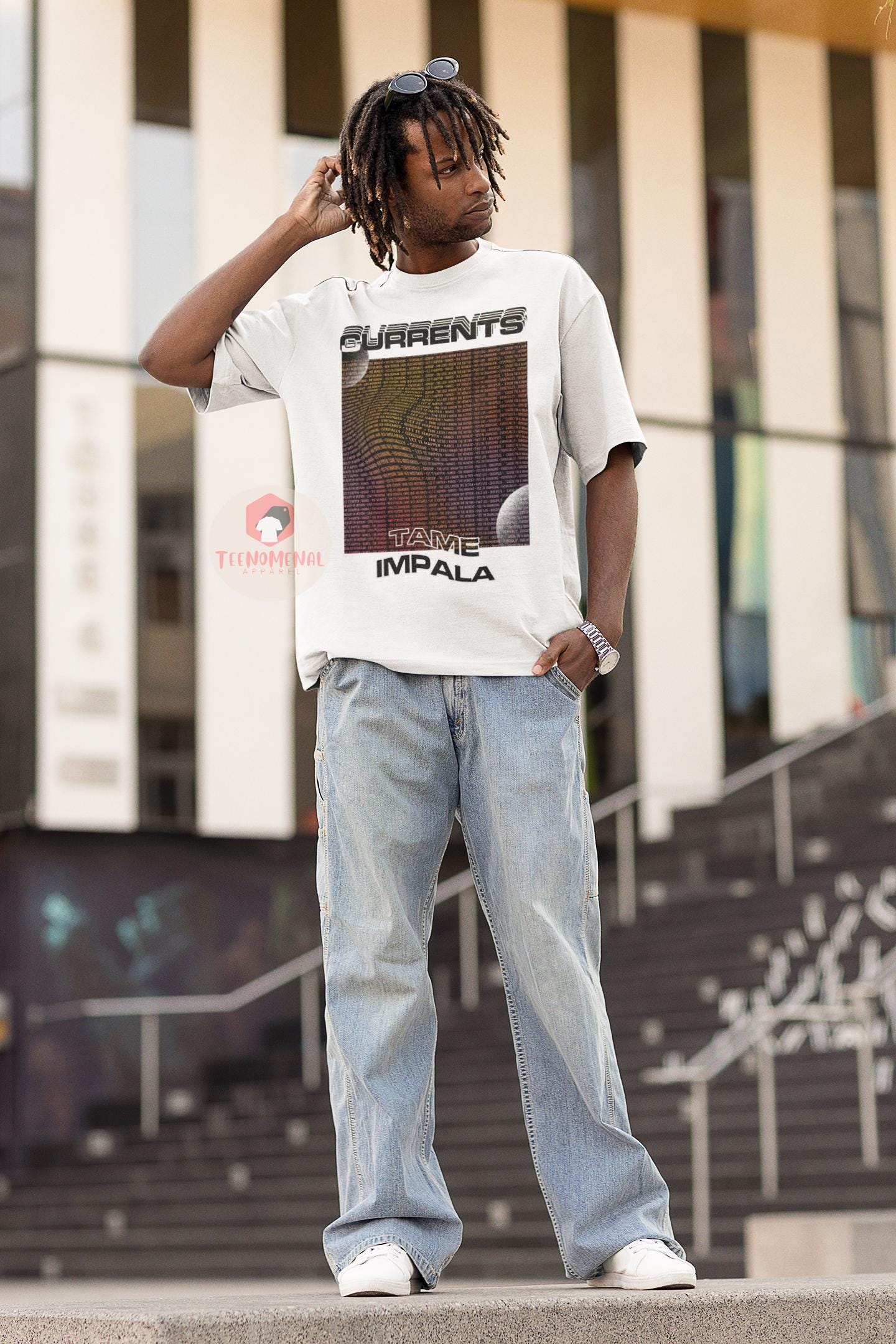 Tame Impala Unisex T-Shirt - Music Band Graphic Tee - Psychedelic Rock Merch -Currents Album - Gift for Tame Impala Fans