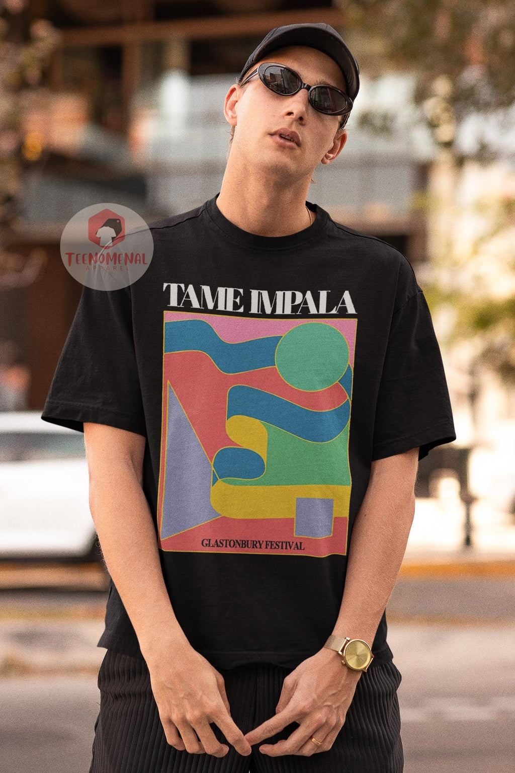 Tame Impala Unisex T-Shirt - Music Band Merch - Currents Album Tee - Gift For Rock Music Fans - The Slow Rush