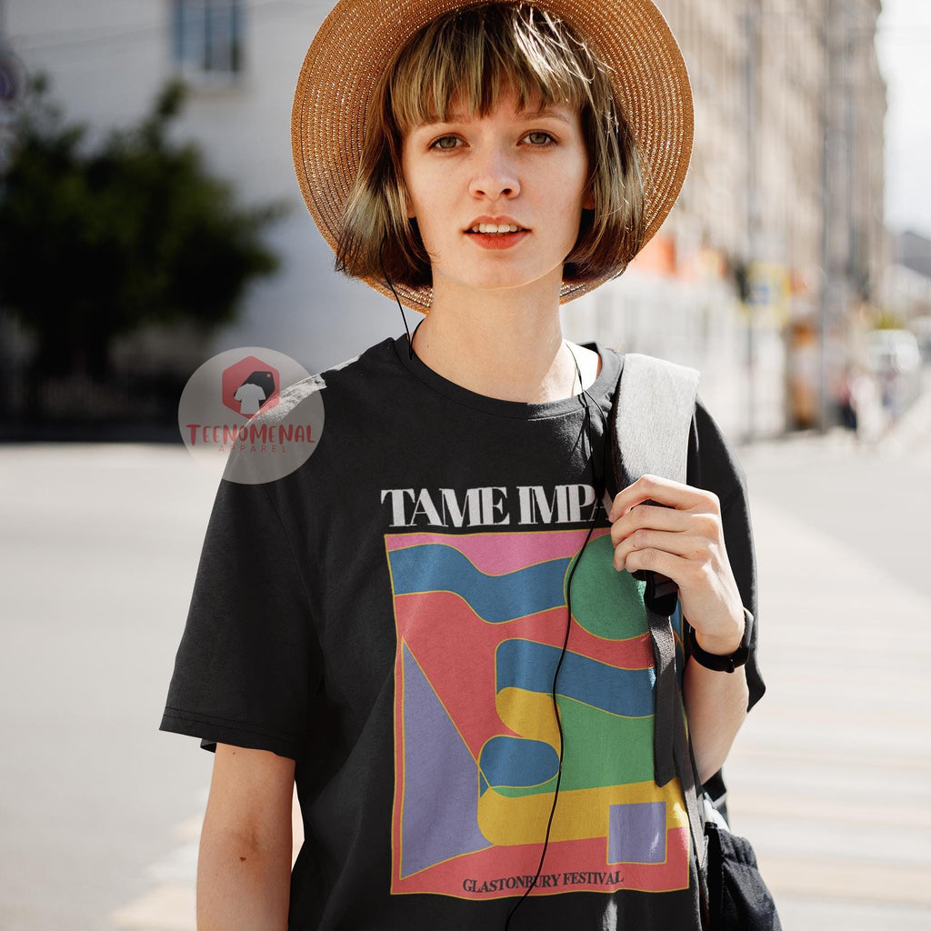 Tame Impala Unisex T-Shirt - Music Band Merch - Currents Album Tee - Gift For Rock Music Fans - The Slow Rush