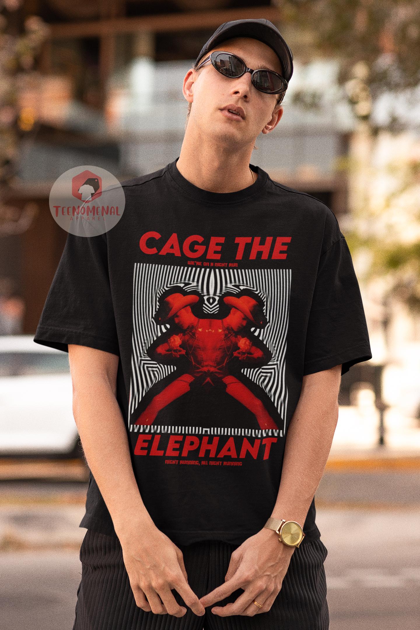 Cage The Elephant Unisex T-Shirt - Indie Music Band Tee - Cigarette Daydreams Album Merch - Gift for Rock Music Fans