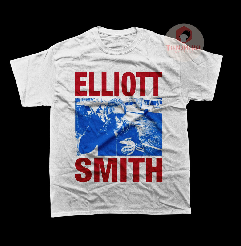 Elliott Smith Unisex T-Shirt - Indie Music Graphic Tee - Heatmiser Merch - Gift for Elliott Smith Fans - Roman Candle Album
