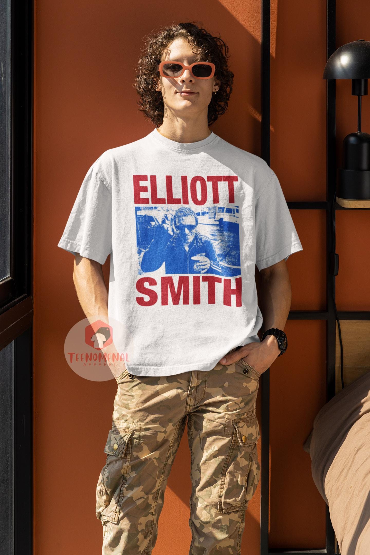 Elliott Smith Unisex T-Shirt - Indie Music Graphic Tee - Heatmiser Merch - Gift for Elliott Smith Fans - Roman Candle Album
