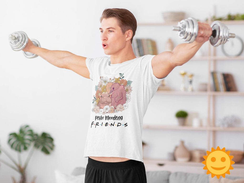 Pesto Vs Moo Deng Vintage T-Shirt, Best Friends Shirt, Moo Deng Shirt, Cute Pesto Shirt