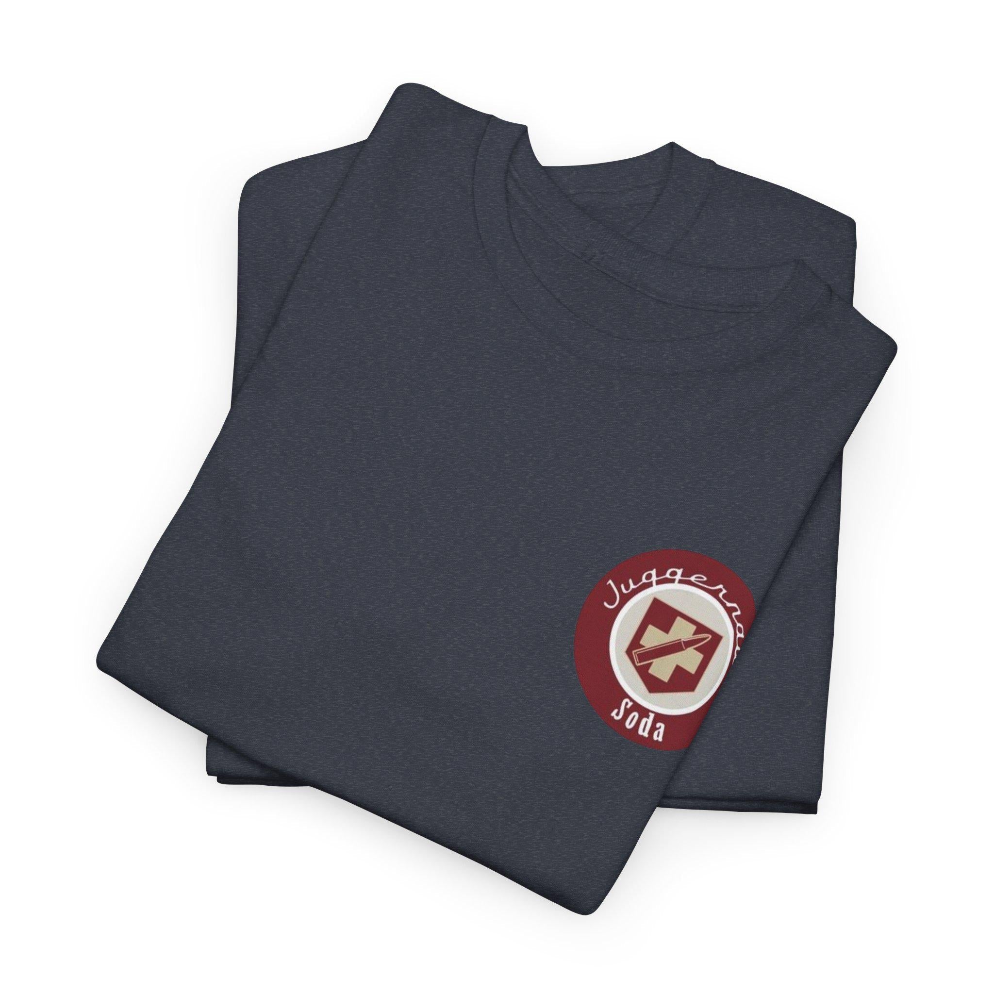 Juggernog Perk - Inspired Graphic Tee â€“ Perfect for Gamers & Fans Unisex Heavy Cotton Tee