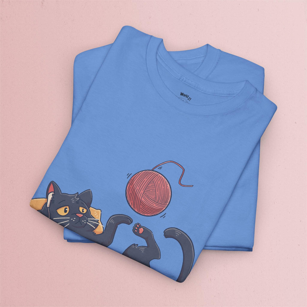 Ralaxing Cat T-Shirt | Cute Cat Shirt, Music Shirt, Cat Shirt, Cool Cat Shirt, Cat Playing Shirt, Funny Cat Shirt, Hamster Shirt, Kitty Tee,
