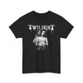 Twilight Metal Style Unisex Tee, Bella and Edward Graphic Shirt, Goth Tee, Vampire Couple Shirt, Alternative Rock Band Tee, Pop Culture Tee