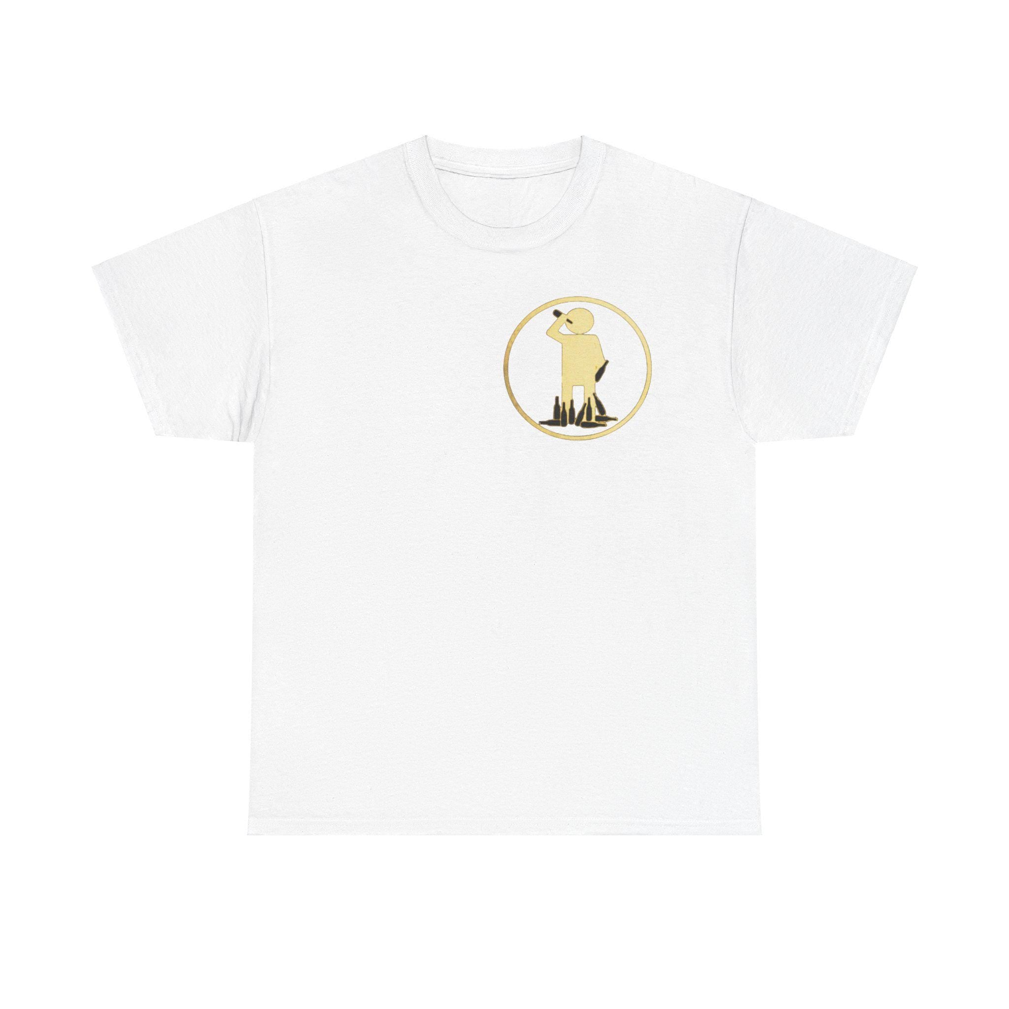 Perkaholic Tee Shirt - Celebrate Gaming with Iconic Perk Symbols on the Back - Unisex Heavy Cotton Tee