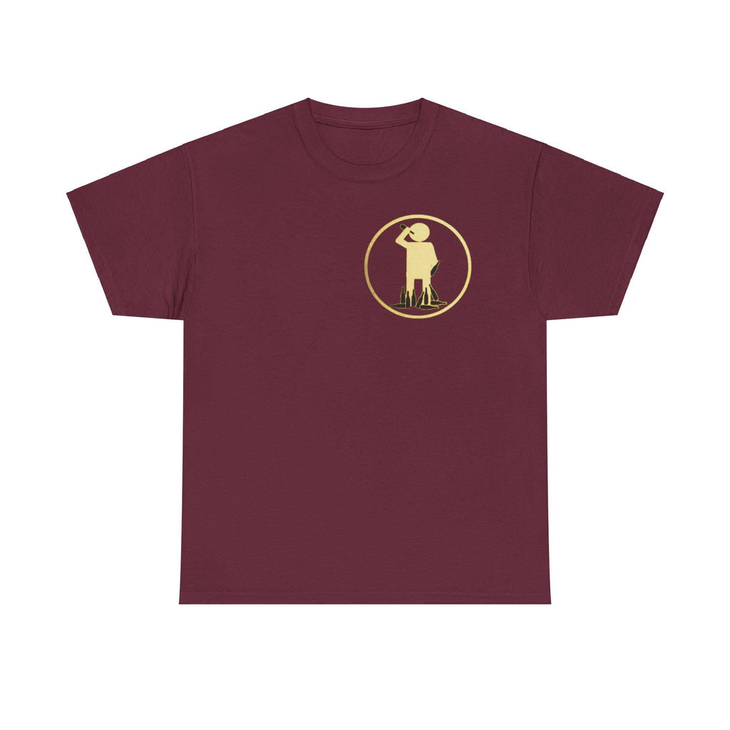 Perkaholic Tee Shirt - Celebrate Gaming with Iconic Perk Symbols on the Back - Unisex Heavy Cotton Tee