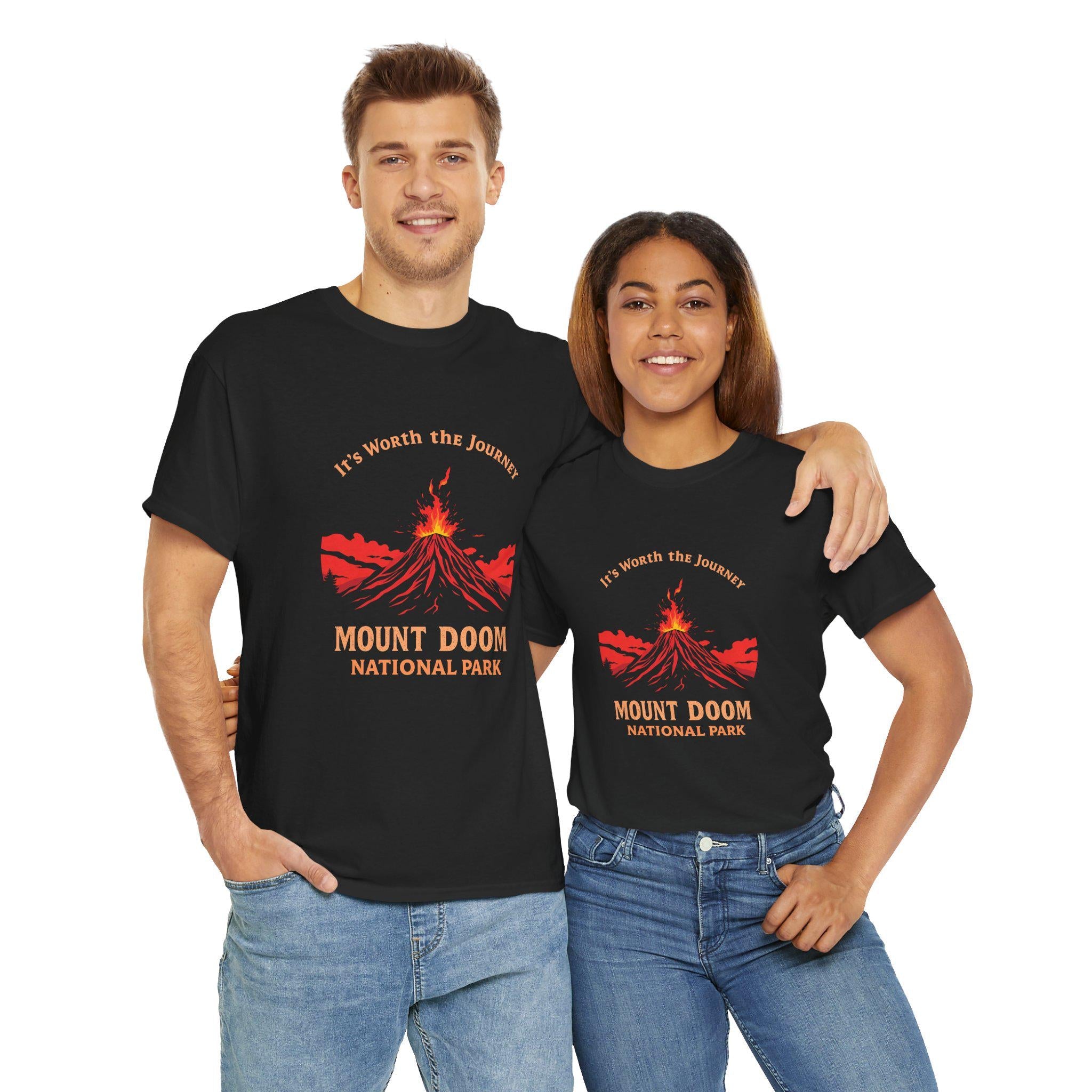 Mount Doom National Park Shirt - Unisex Cotton Tee