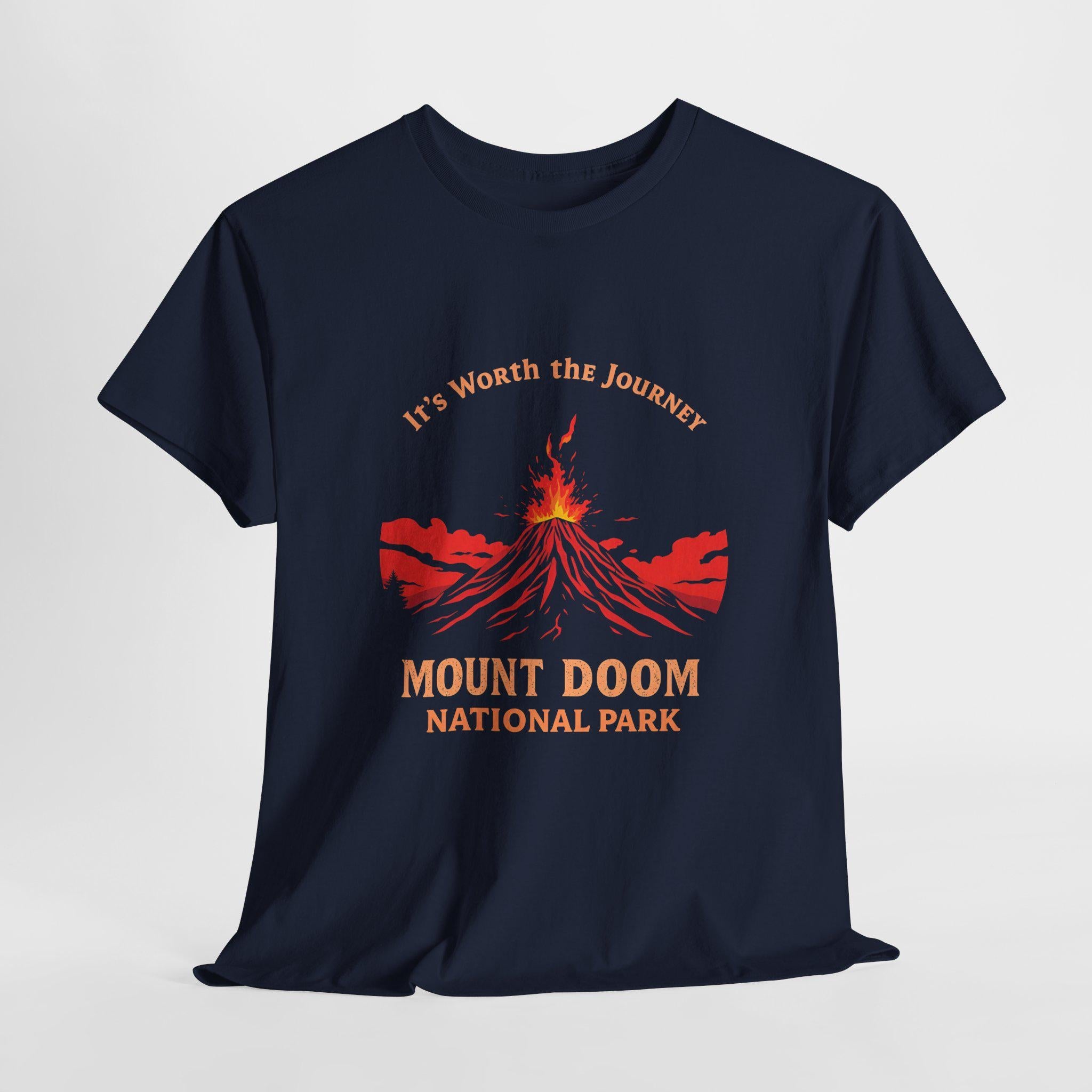 Mount Doom National Park Shirt - Unisex Cotton Tee