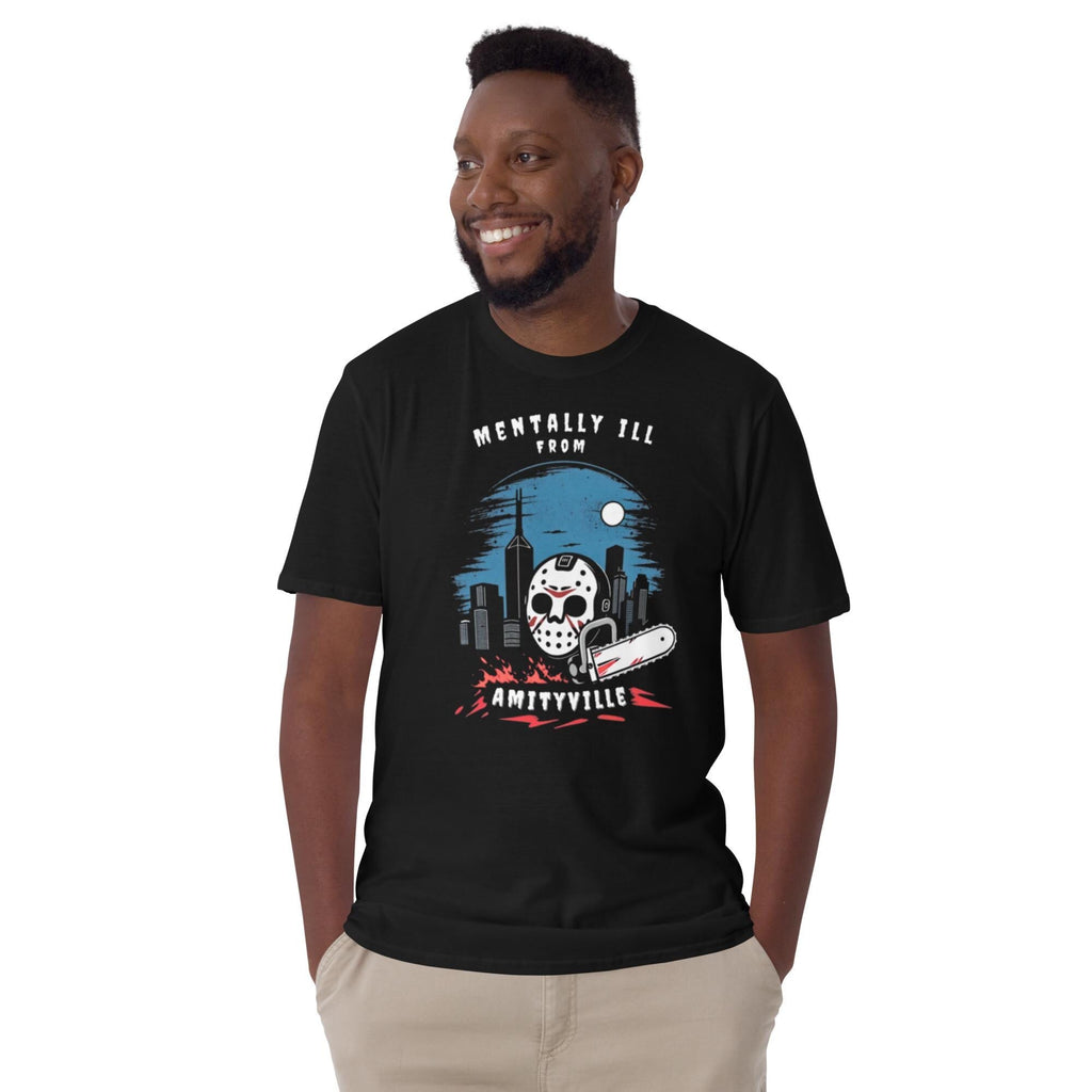 Mentally Ill from Amityville Eminem Style T-Shirt, Rap Music Shirt, Eminem Fan Tee, Hip-Hop Graphic Tee, Music Lover Shirt, Amityville Shirt