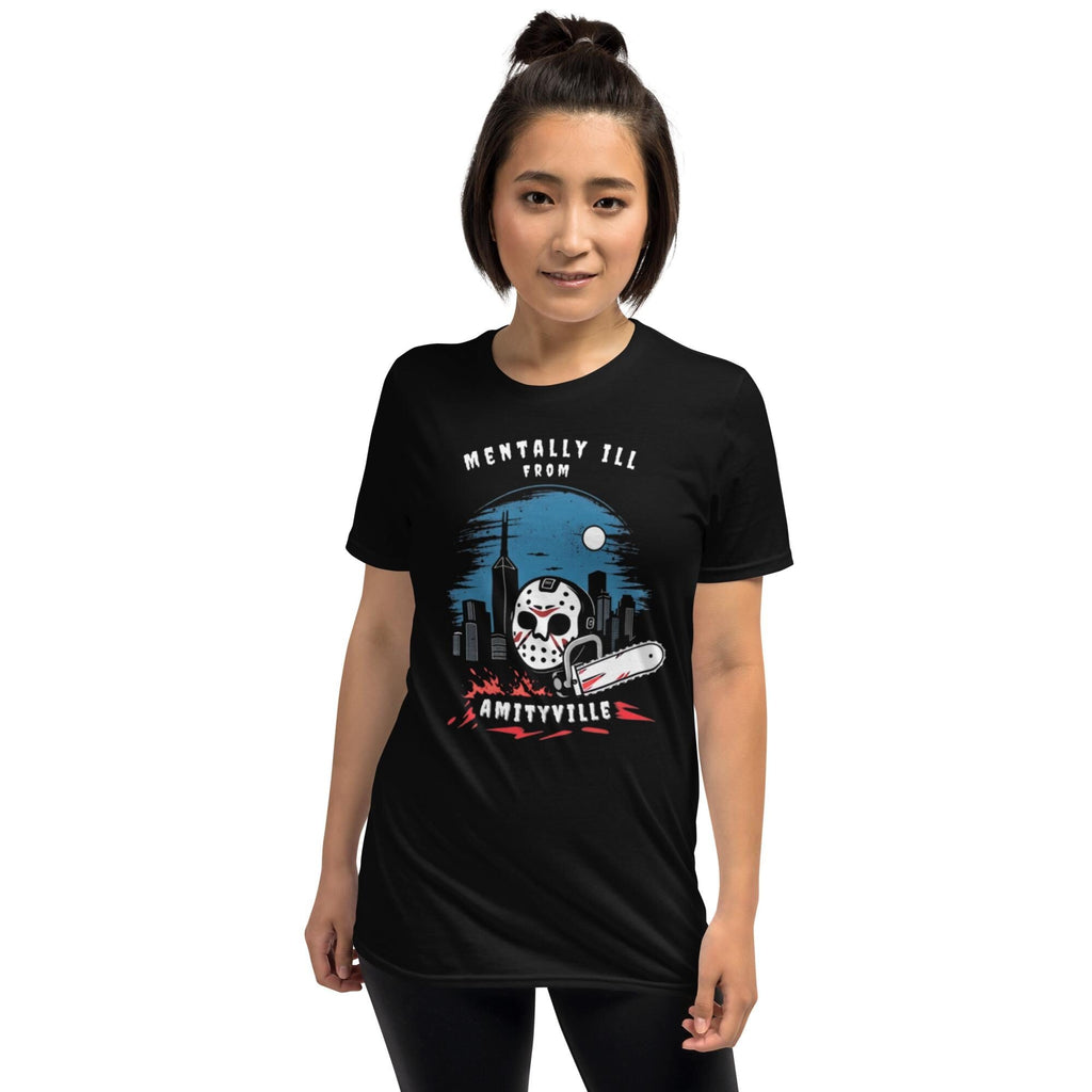 Mentally Ill from Amityville Eminem Style T-Shirt, Rap Music Shirt, Eminem Fan Tee, Hip-Hop Graphic Tee, Music Lover Shirt, Amityville Shirt