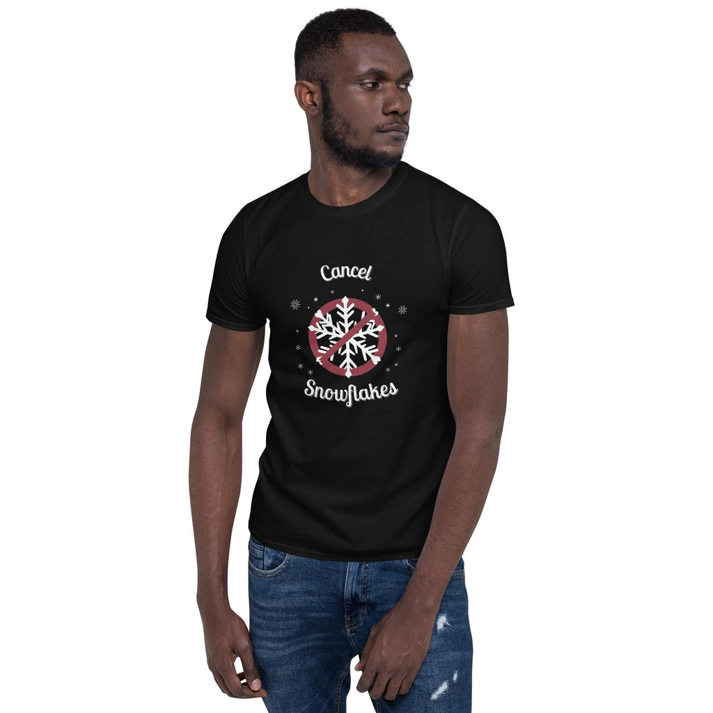 Cancel Snowflakes Shirt, Funny Graphic Tee, Soft Style Shirt, Winter Humor Tee, Cancel Culture Shirt, Political Humor Shirt, Snowflakes Tee