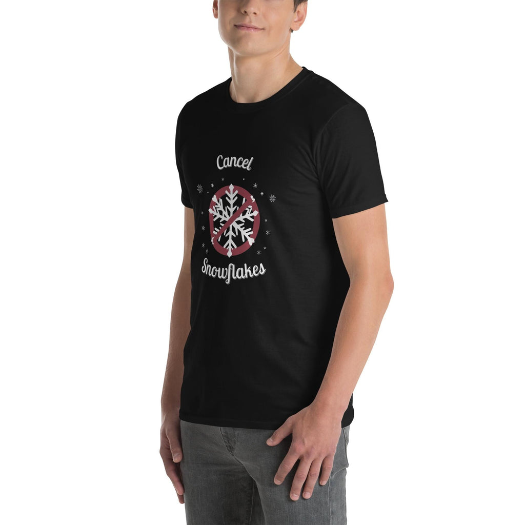 Cancel Snowflakes Shirt, Funny Graphic Tee, Soft Style Shirt, Winter Humor Tee, Cancel Culture Shirt, Political Humor Shirt, Snowflakes Tee