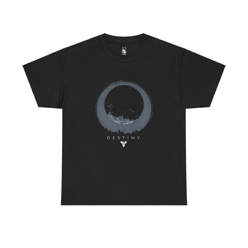Rise as a Guardian with This Destiny-Inspired Tee â€“ Featuring The Traveler Design and Aetas Triumphi Crest, A Tribute to Triumphs!