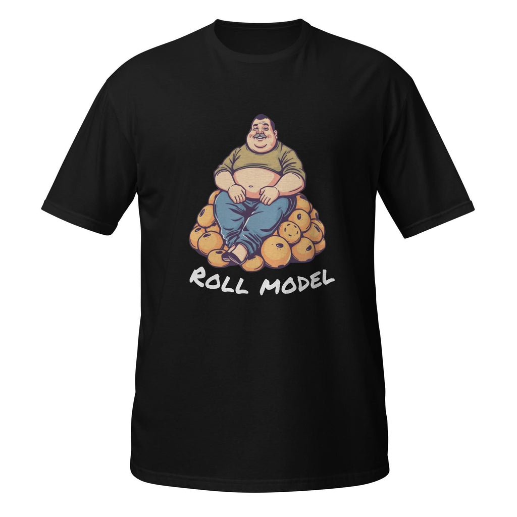 Roll Model Soft Style T-Shirt, Funny Skateboarding Tee, Skater Graphic Shirt, Skateboarder Gift