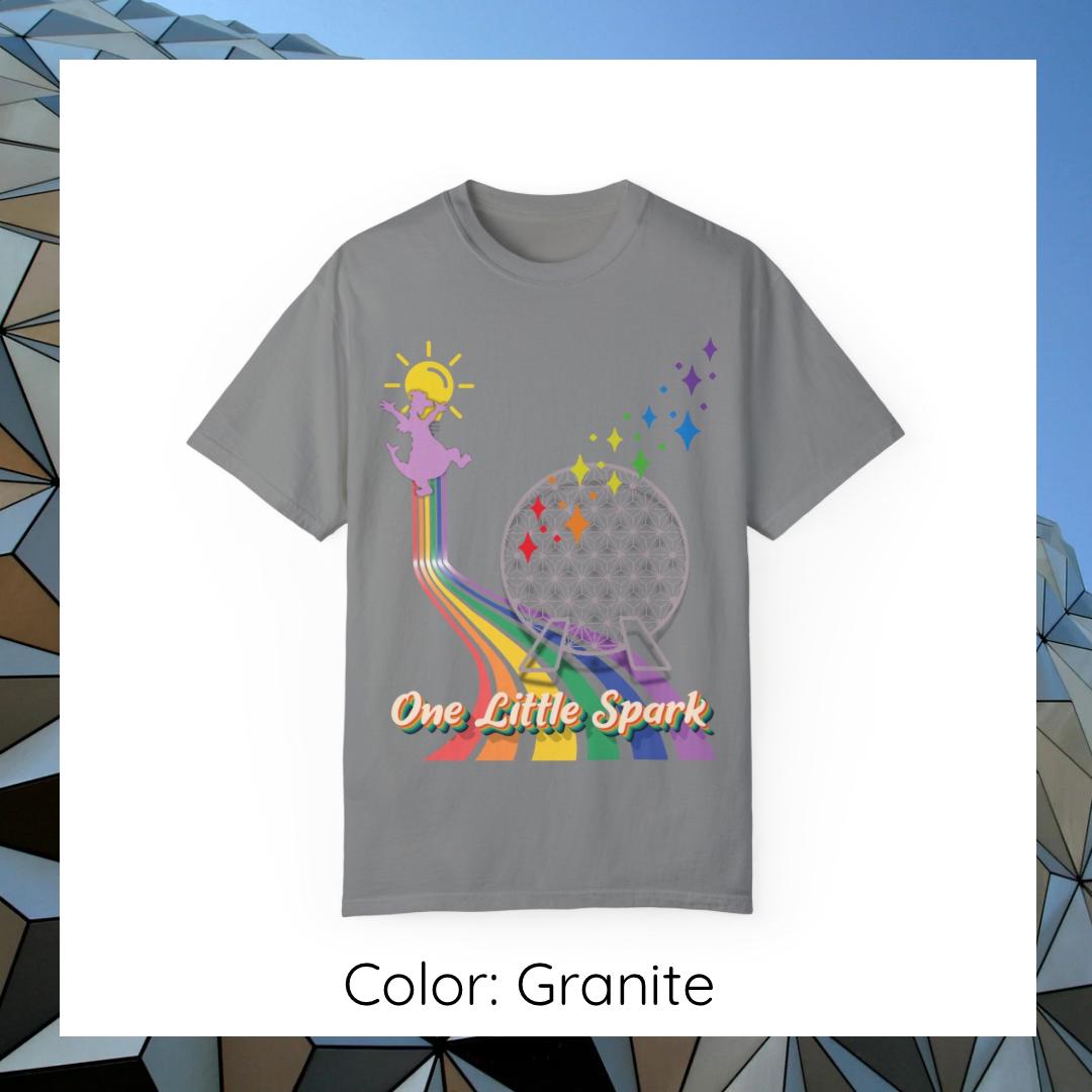 Epcot Figment T-Shirt, One Little Spark Shirt, Figment Festival T-Shirt, Comfort Colors Men | Women Unisex Tee Sizes S-4XL