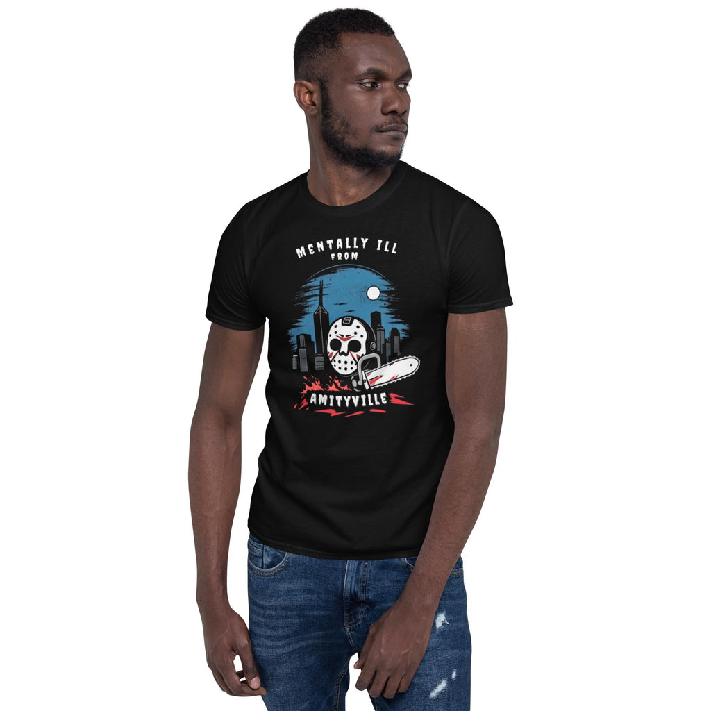 Mentally Ill from Amityville Eminem Style T-Shirt, Rap Music Shirt, Eminem Fan Tee, Hip-Hop Graphic Tee, Music Lover Shirt, Amityville Shirt