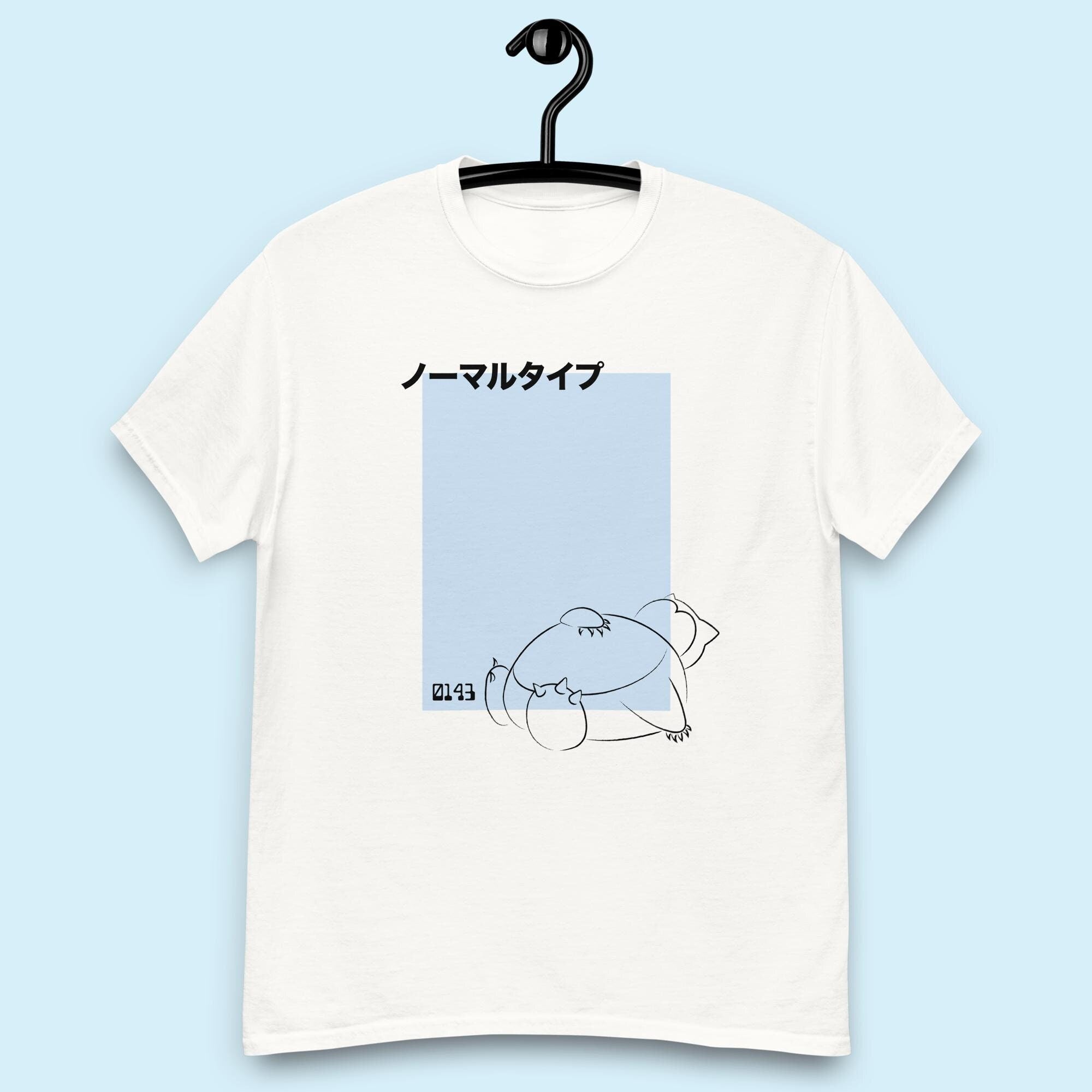 Snorlax Inspired T-Shirt | Unisex | Japanese | Adult Gift