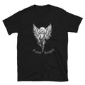 Punk Angel T-Shirt, Edgy Soft Style Tee, Grunge Aesthetic Graphic Shirt, Alternative Streetwear, Unisex Vintage Punk Rock Tee