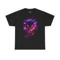 Spooky Gengar Shirt | Anime Graphic Tee | Unisex Tee | Streetwear Clothing | Japanese Art | Neon Graphic Art | Video Game Tees | Anime Shirt