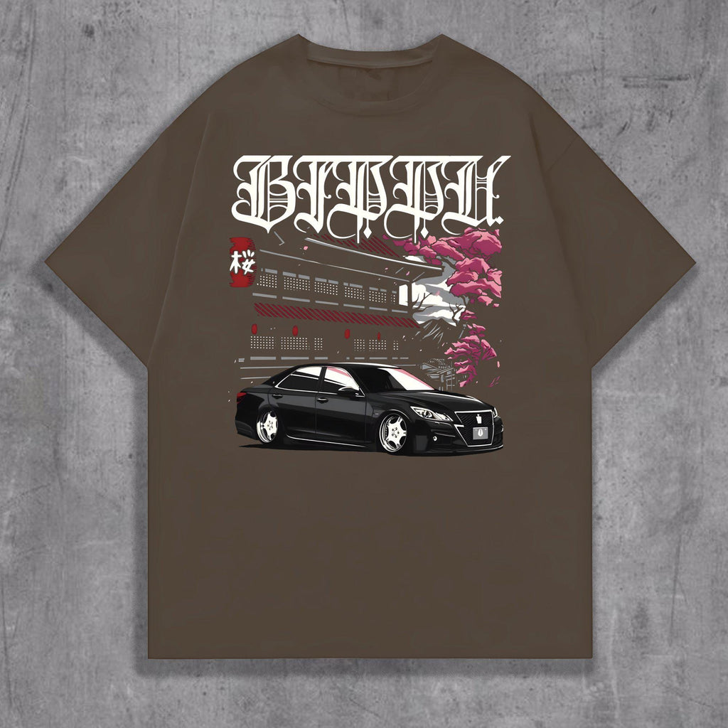 Japanese Car Art T-Shirt, Cool JDM Car Graphic Tee, Drift Car Shirt, Unique Streetwear Tee, Stylish Auto Enthusiast Gift, Comfort Color Tee