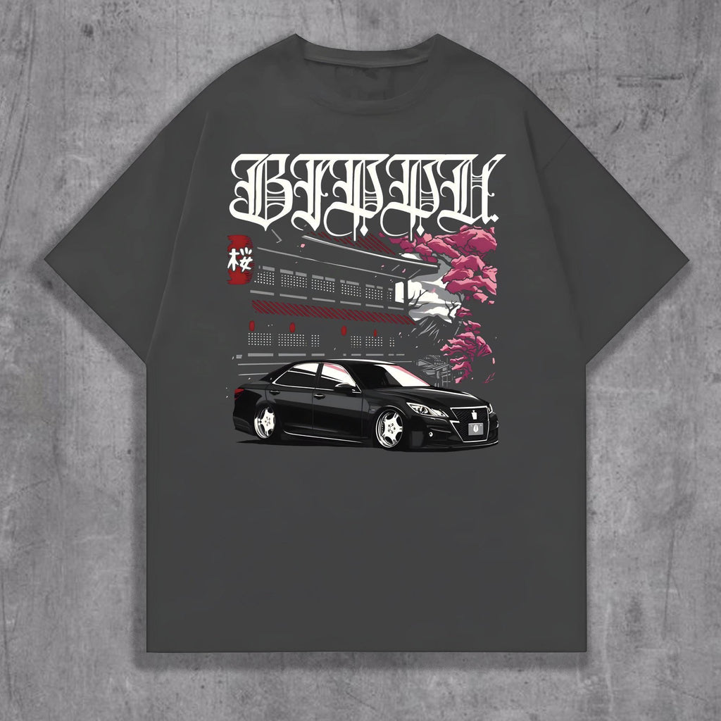 Japanese Car Art T-Shirt, Cool JDM Car Graphic Tee, Drift Car Shirt, Unique Streetwear Tee, Stylish Auto Enthusiast Gift, Comfort Color Tee
