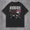 Japanese Car Art T-Shirt, Cool JDM Car Graphic Tee, Drift Car Shirt, Unique Streetwear Tee, Stylish Auto Enthusiast Gift, Comfort Color Tee