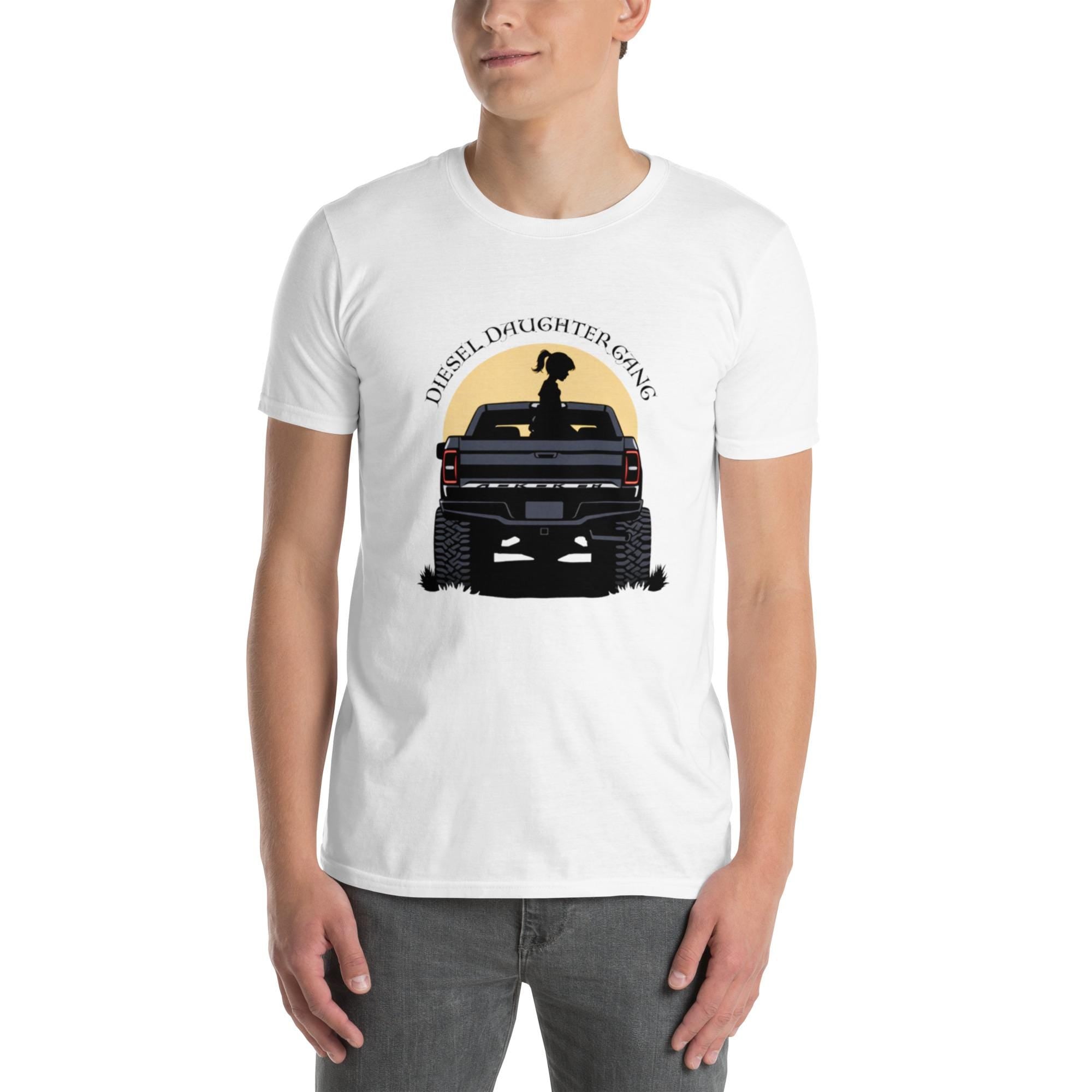 Diesel Daughter Truck Soft Style T-Shirt, Father Daughter Truck Shirt, Diesel Truck Tee, Diesel Lover Gift, Fatherâ€™s Day Shirt