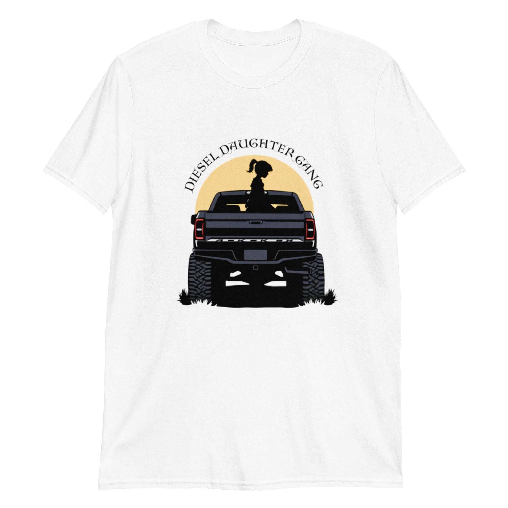 Diesel Daughter Truck Soft Style T-Shirt, Father Daughter Truck Shirt, Diesel Truck Tee, Diesel Lover Gift, Fatherâ€™s Day Shirt