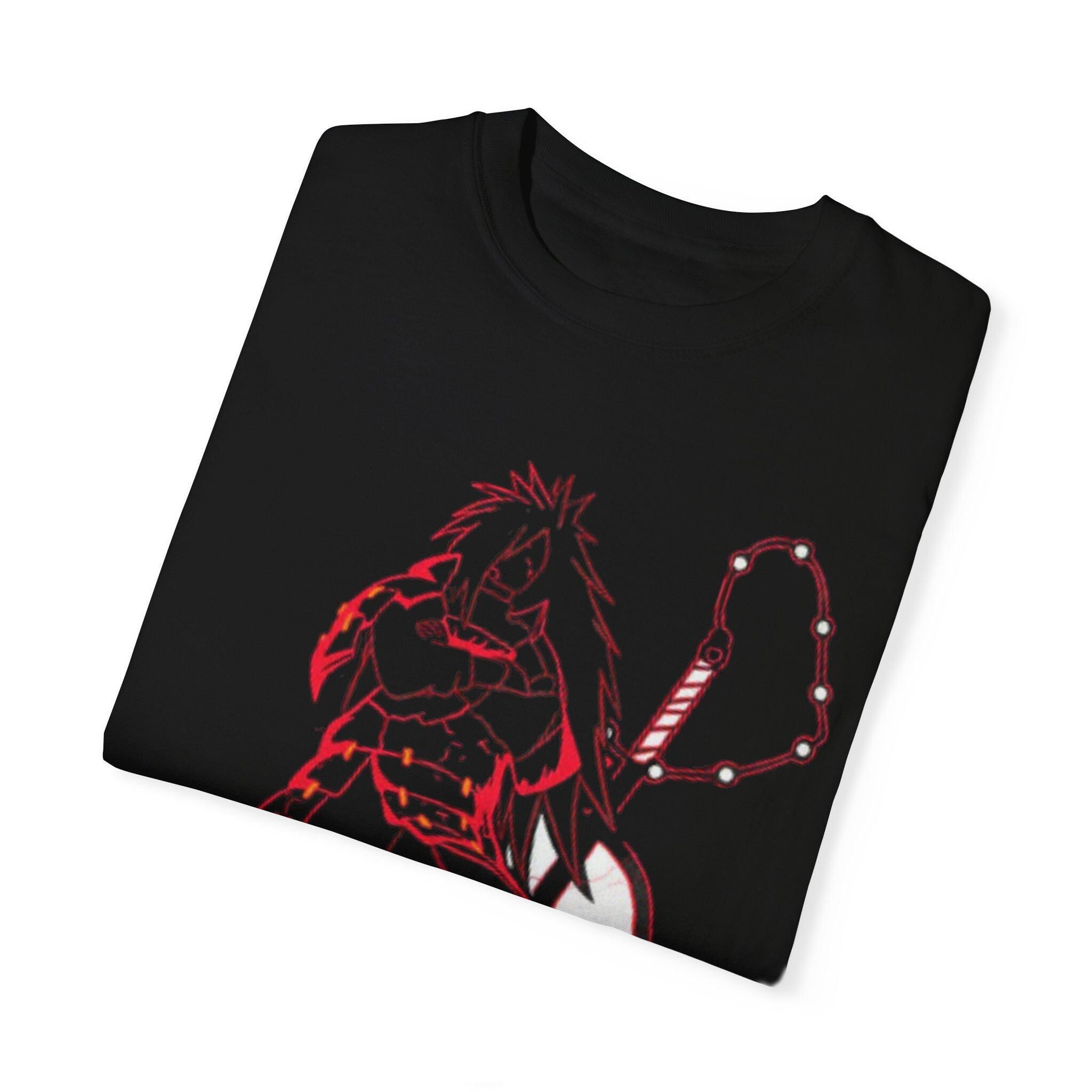 Powerful Shinobi Shirt, Fantasy Unisex Top, Graphic Novel T-Shirt, Cool Anime Villain Apparel, Comfort Colors
